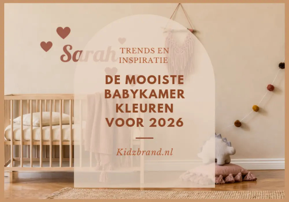 Babykamer kleuren 2026 — trends en inspiratie | Kidzbrand